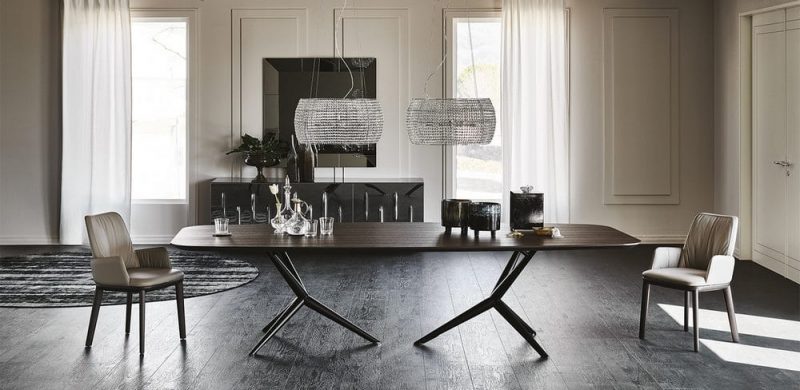 luxury wood table