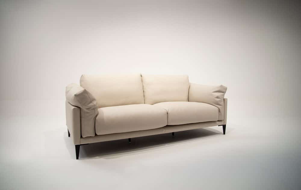 Beaubourg Leather Sofa Cream, Who Makes The Highest Quality Leather Sofas
