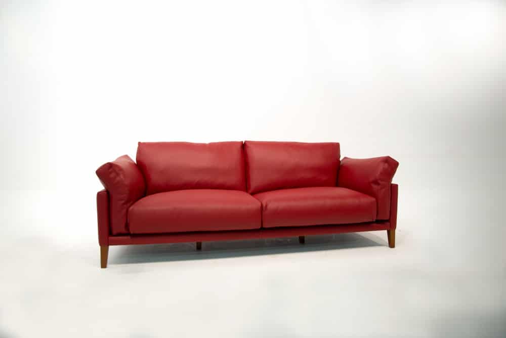 Beaubourg Leather Sofa Red Imagine, Who Makes The Highest Quality Leather Sofas