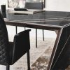 Luxury Executive desk ceramic and steel 3