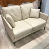 Cream coloured bridge sofa made in France