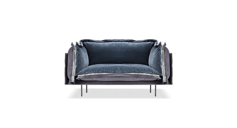 Luxury Italian designer armchair Auto-Reverse