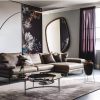 Italian design leather corner sofa Ego