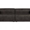 Scandinavian design XXL sofa black
