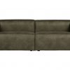 Scandinavian design XXL sofa army green