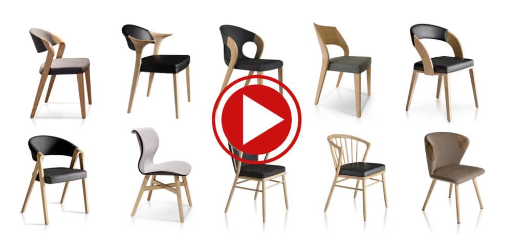 Luxury designer chair collection