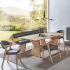 Contemporary design dining chair in oak 20