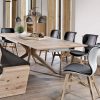 Luxury dining chair in oak 6