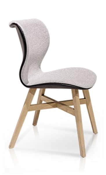 Luxury dining chair in oak