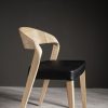 Contemporary design dining chair in oak 8