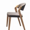 Contemporary design dining chair in oak 6