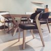 Contemporary design dining chair in oak 3