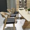 Spin designer dining chair in oak 8