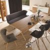 Luxury designer dining room furniture in solid wood 5
