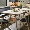 Luxury designer dining room furniture in solid wood 8