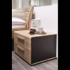 Walnut two-drawers designer luxury nightstand - bedroom furnitureWalnut designer luxury nightstand - bedroom furniture