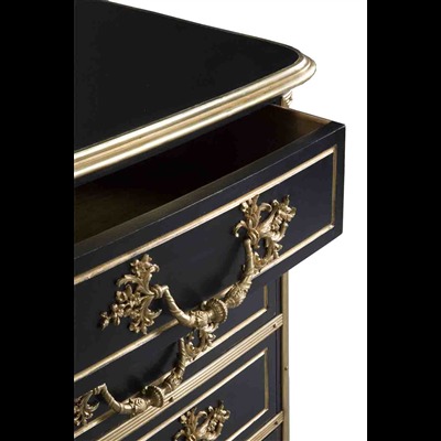 Louis XIV ebonised chest - Classical furniture