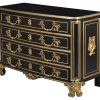 Commode style Louis XIV Ebène 6