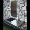 Barbecue outdoor mural barbecue kitchen countertops