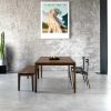 Designer Solid walnut dining table AEREO ASC