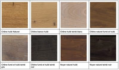 Essences de bois massif ASC MBZ