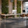 Italian design office armchair Rhonda turn 1