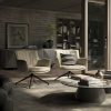 Italian design lounge chair Rhonda lounge 4