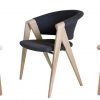 Designer walnut armchairs, absolute luxury