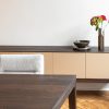 Handcrafted solid walnut dining table AEREO ASC