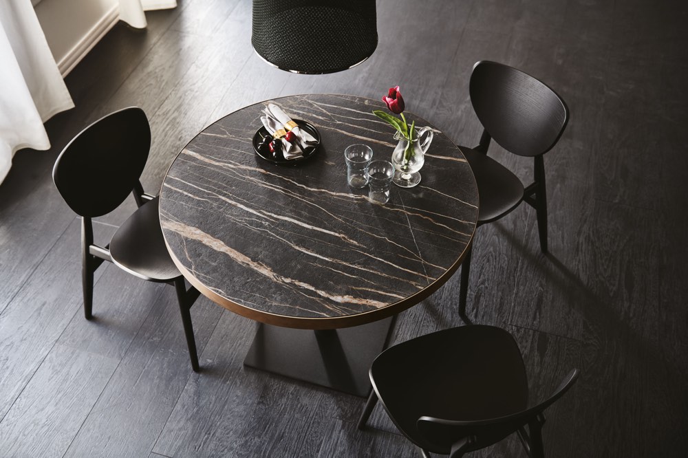 High end leather bistro chair Dumbo 2