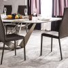 Italian leather chair:armchair Norma Couture8