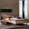 Solid oak designer bed