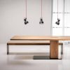 Luxury solid wood dining table MONO ASC 2