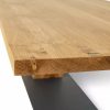 Luxury solid wood dining table MONO ASC 9