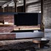 High-end solid walnut TV Unit