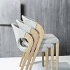 Designer furniture oak wood organo chair German design by Martin Ballendat