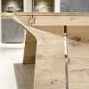 Furniture in oak - Profile table wide feet and extensions - German design