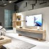 Luxury furniture buy online high end television set german design austrian craftsmanship oak walnut
