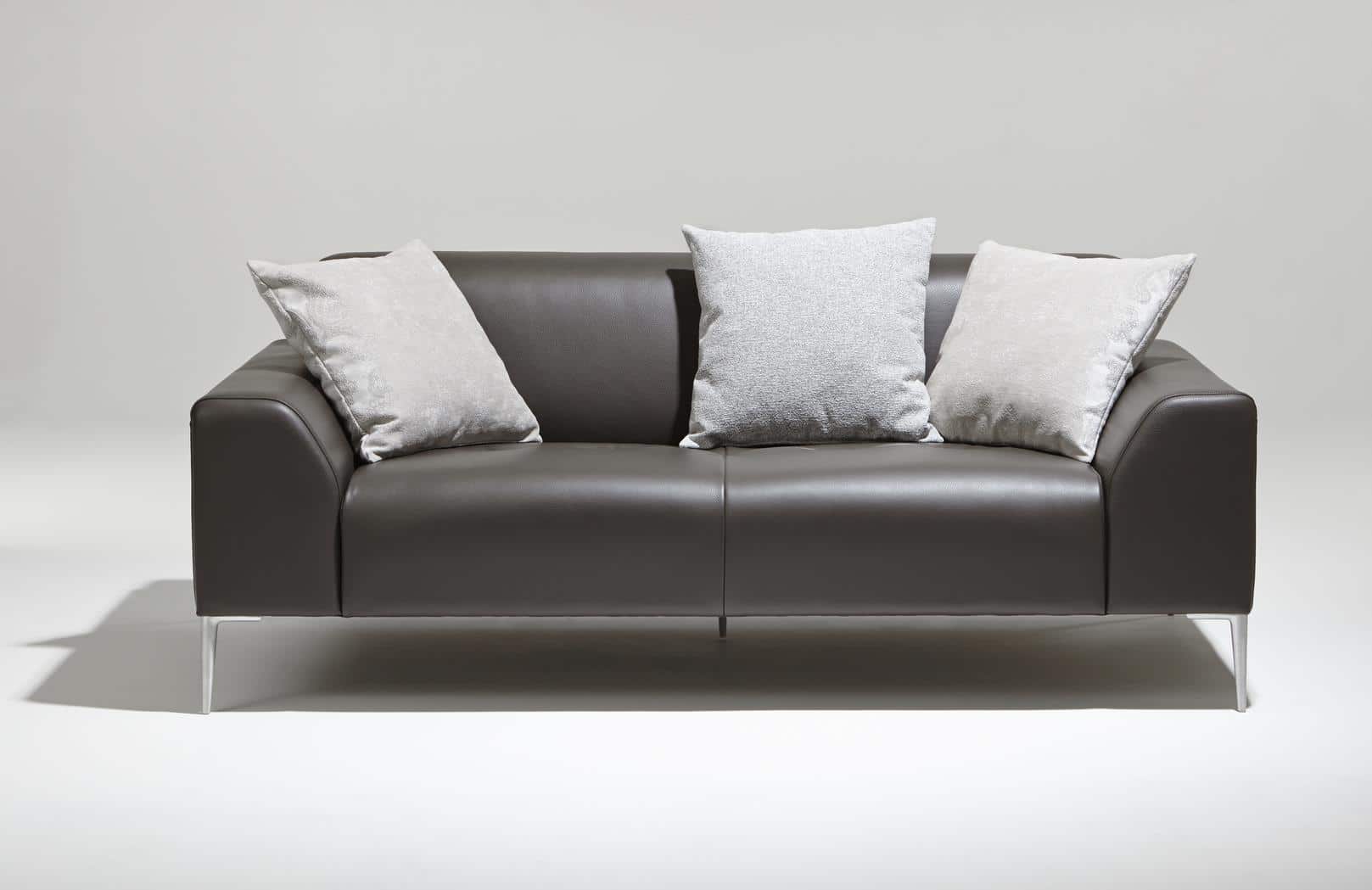 Montmartre Fabric Sofa Grey Imagine, French Leather Sofa