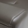 Luxury furniture online available Montmartre French design high-end leather couch with stitching