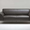 Luxury furniture Montmartre French design metal feet high-end couch leather sofa