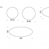 Dimensions table