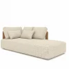 ELISA garden furniture in teak and ecru fabric, luxury and design (6)