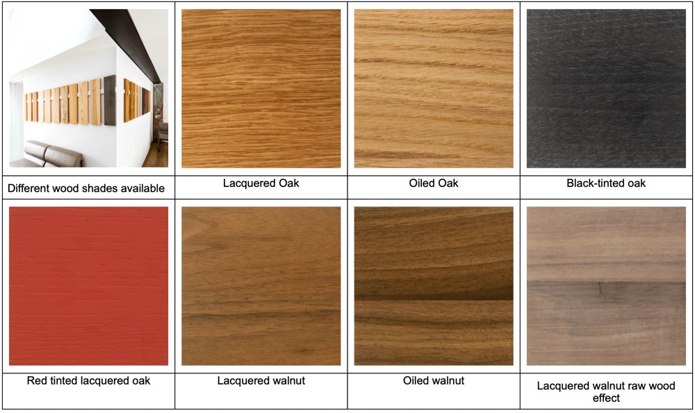 Shades of solid wood BLFKT