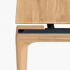 Perceval solid wood dining table - Image 10