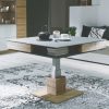 Table basse avec plateau relevable en chêne (2)