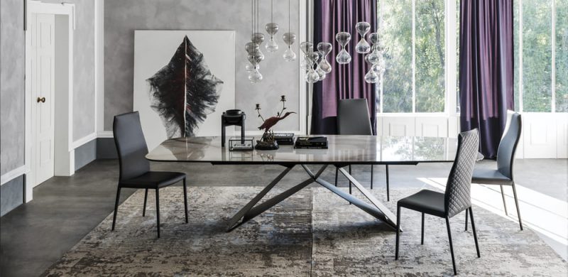 High end ceramic dining table