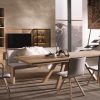 Oak luxury designer dining table
