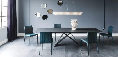 Premier Drive modern extendable dining table