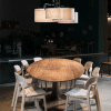 Oval table Platine in solid wood German design 1
